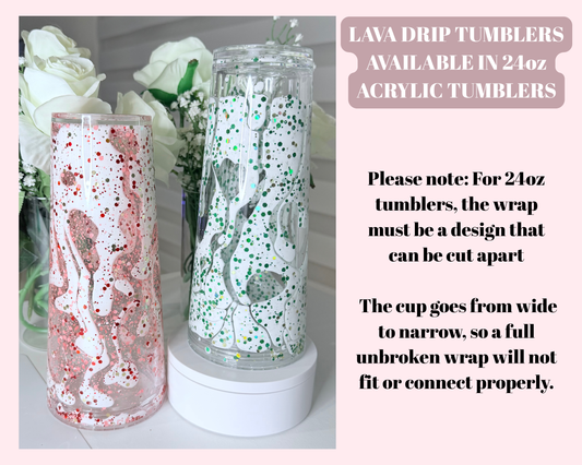 24oz Acrylic Tumbler