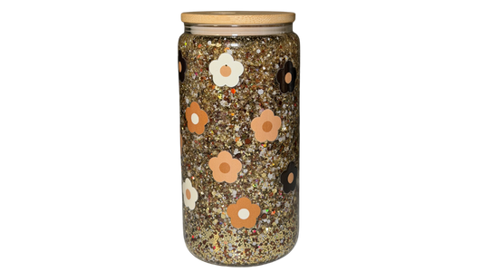 16oz Glitter Tumbler