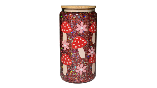 16oz Glitter Tumbler