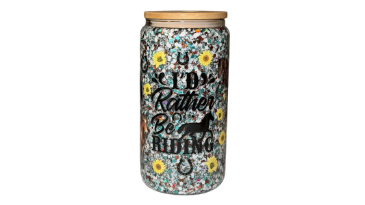 16oz Glitter Tumbler