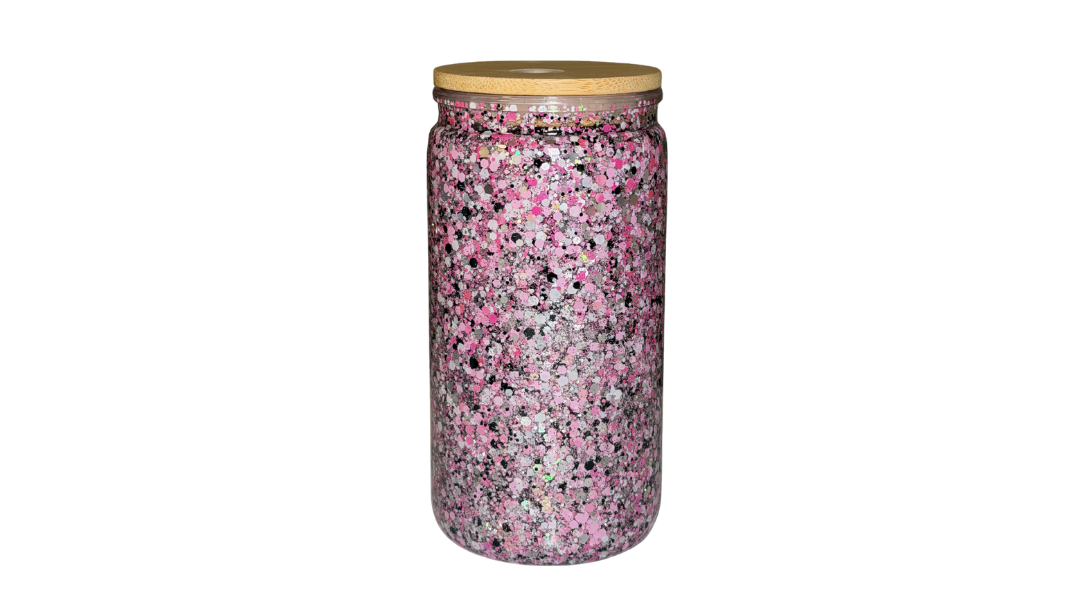16oz Glitter Tumbler