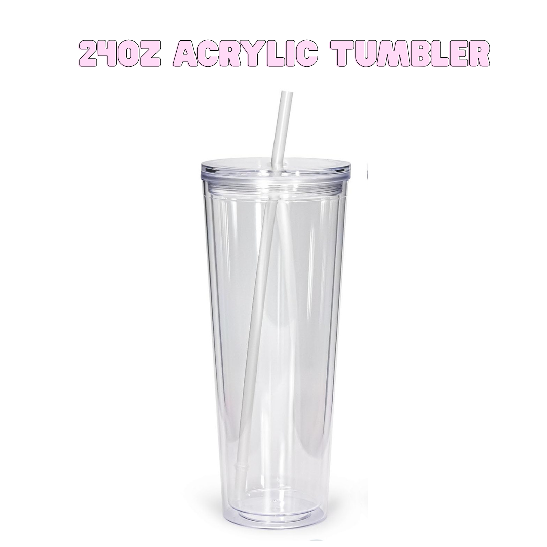 24oz Acrylic Tumbler
