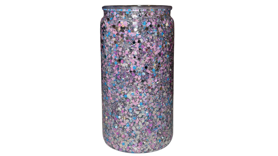 16oz Glitter Tumbler