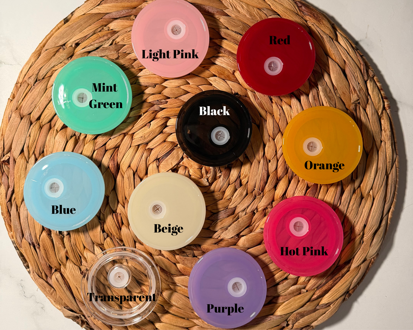 16oz Colorful Replacement Lids