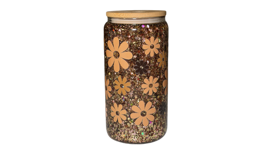 16oz Glitter Tumbler