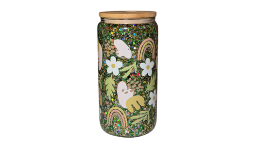 16oz Glitter Tumbler