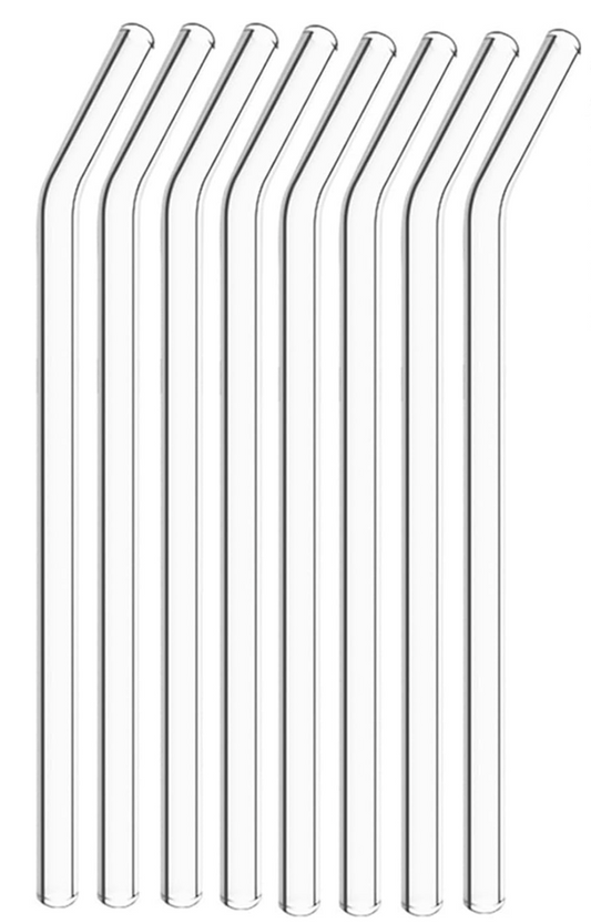 Glass Reusable Clear Straws